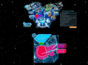 Mapa de las instalaciones del Disneyland París