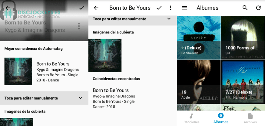 AutomaTag proporciona búsqueda automática de las etiquetas de tu colección de música