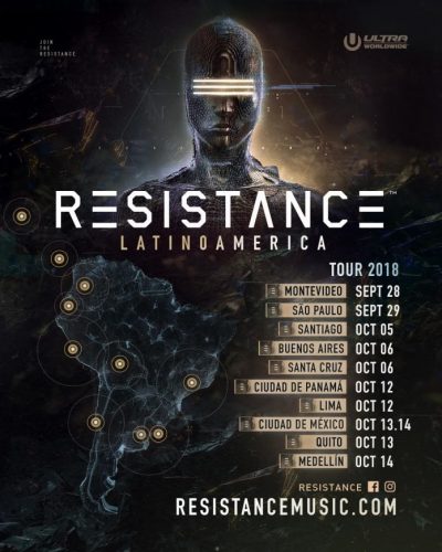Resistance Latinoamérica anuncia su gira por 10 ciudades