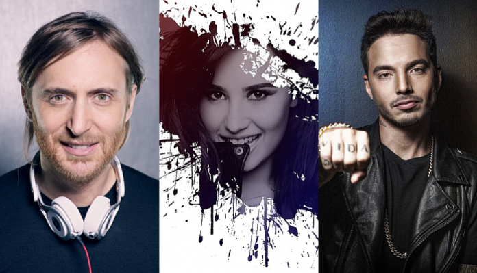 David Guetta posiblemente estrenará colaboración con Demi Lovato y J Balvin