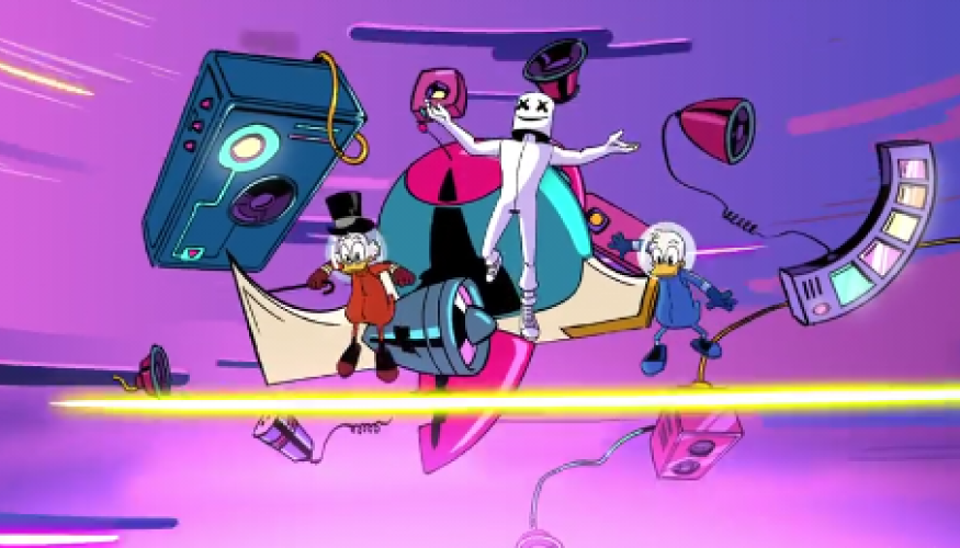 Marshmello lanza vídeo animado en colaboración con DuckTales de Disney